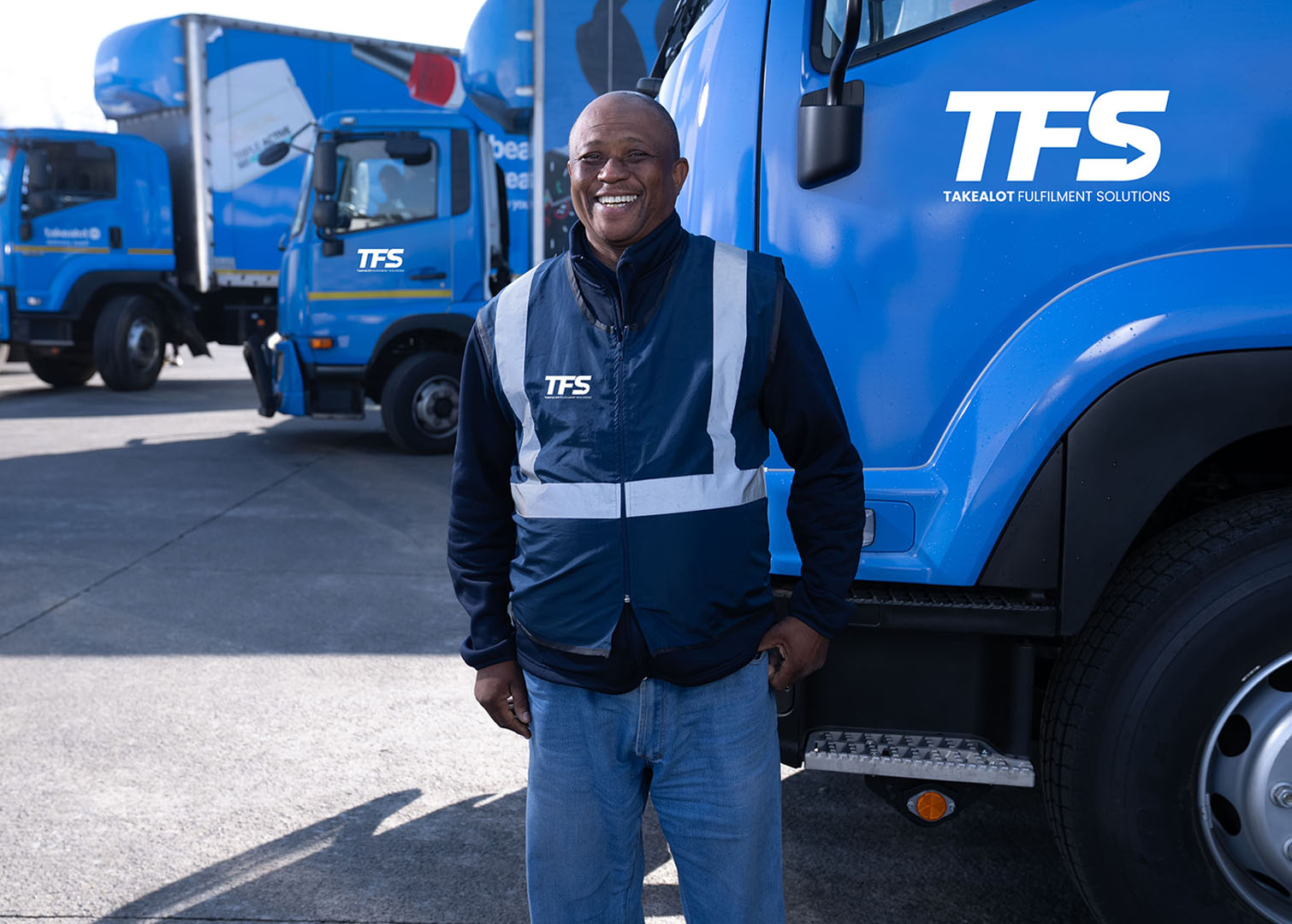 TFS Trucks and driver